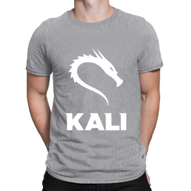 Kali Linux Cyber Security Hacking Fun T Shirt Cool Spring Loose Humor Print Cotton Cool Size S - 6xl Shirt