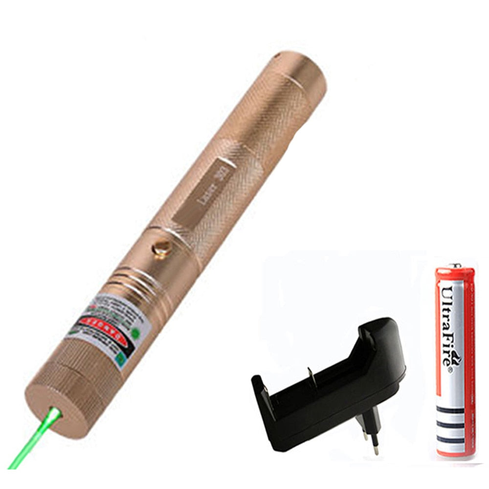 Military Green Laser Powerful Burning Laser Torch Pointers High-Power Laser Light 5mw Device Lazer Burning Matches For Hunting