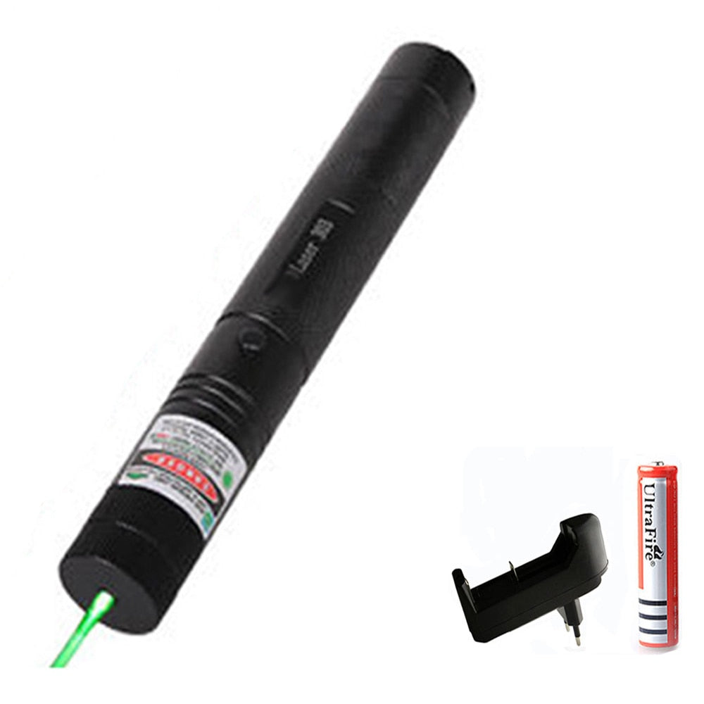 Military Green Laser Powerful Burning Laser Torch Pointers High-Power Laser Light 5mw Device Lazer Burning Matches For Hunting