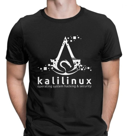 Kali Linux Operating System Hacking And Security Tops T Shirt Premium Cotton Backtrack Ubuntu Mint Tee for Men