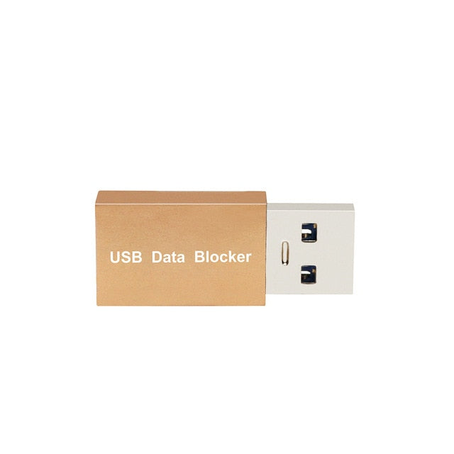 2021 USB Data Blocker Defender Protects Phone & Tablet From Public Charging Stations Hack Proof With High Quality USB Data Block