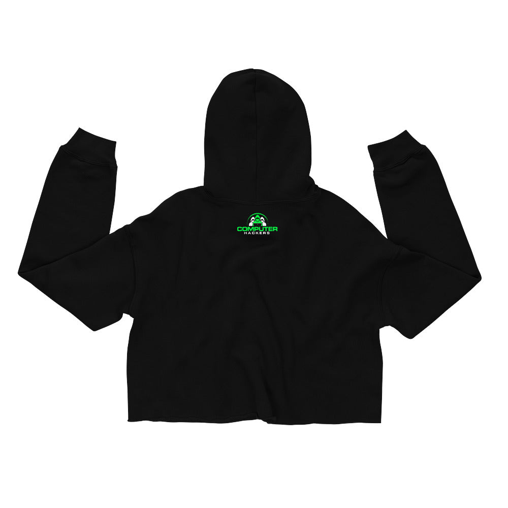 Computer Hackers - Crop Hoodie